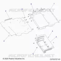 FLOOR PANELS, UNDERSEAT