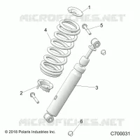FRONT SUSPENSION SHOCK MOUNTING