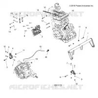 ENGINE, ENGINE MOUNTING