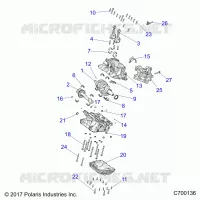 ENGINE, CRANKCASE AND CRANKSHAFT