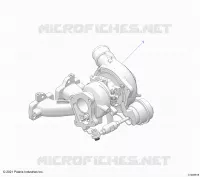 ENGINE, TURBO CHARGER