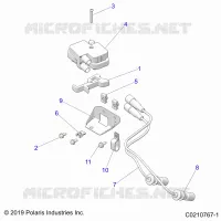 ELECTRICAL, IGNITION COIL MOUNTING