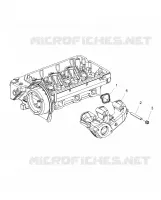 EXHAUST MANIFOLD W/FRONT OUTLET