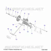 SUSPENSION, REAR TORQUE ARM