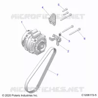 ENGINE, ALTERNATOR