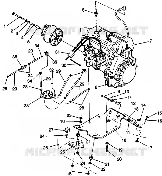 ENGINE MOUNTING WIDETRAK GT 0942061 (49261126110025)