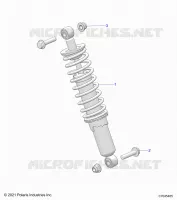 SUSPENSION, FRONT SHOCK