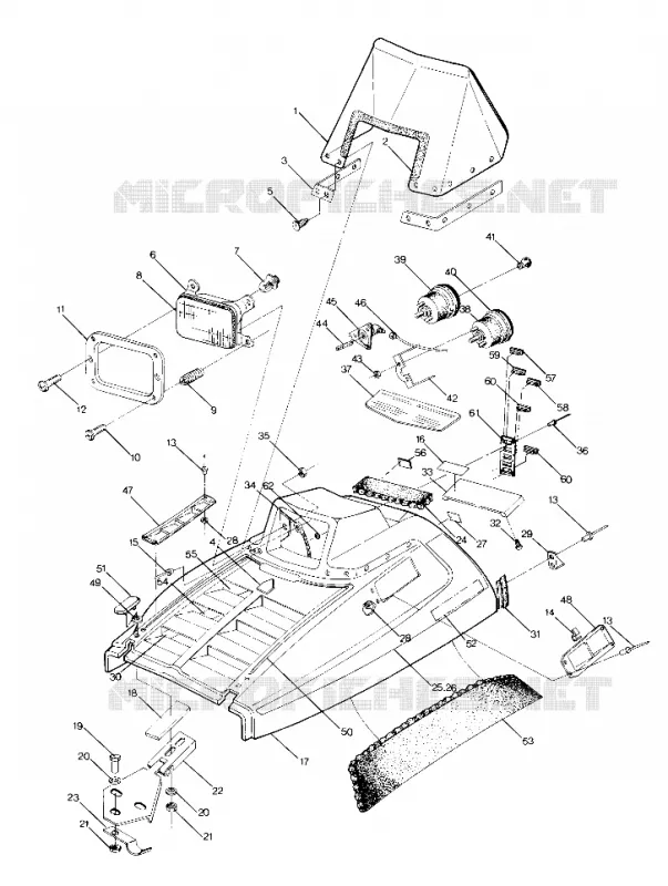 HOOD SUPERTRAK (4915871587003A)