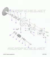 DRIVE TRAIN, PRIMARY CLUTCH