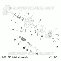 DRIVE TRAIN, PRIMARY CLUTCH