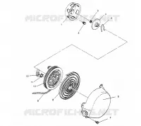 RECOIL STARTER ASSEMBLY  RXL 0956768 (4930783078C014)