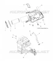 ENGINE, AIR INTAKE
