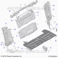 REAR BODYWORK CLOSEOFF