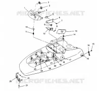 HOOD/HEADLIGHT XLT TOURING 0963357 AND EUROPEAN XLT TOURING E963357 (4931923192A014)