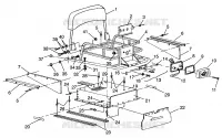 RACK   TUNNEL EXTENSION WIDETRAK LX 0972065 AND  EUROPEAN WIDETRAK LX E97 (4938223822A014)
