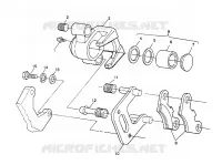 FRONT BRAKE 2X4 350L W937539 (4924032403013A)