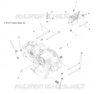 DRIVE TRAIN, MAIN GEARCASE MOUNTING
