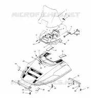 HOOD ASSEMBLY LITE 0953433, STARLITE 0953427  AND LITE DELUXE 0953431 (4928902890A010)