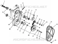 CHAINCASE ASSEMBLY 500 EFI 0942774 AND EFI SKS 0942574 (4924982498016A)