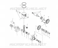 CRANKSHAFT AND PISTON