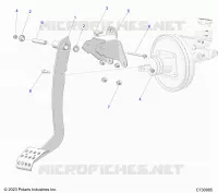 BRAKES, FOOT PEDAL