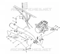 EXHAUST SYSTEM 6X6 400L, SWEDISH S948740 AND  NORWEGIAN N948740 (4926812681008A)