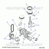 ENGINE, BALANCE SHAFT, CRANKSHAFT/PISTON