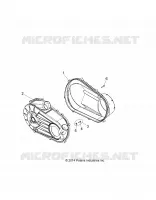 DRIVE TRAIN, CLUTCH COVER AND DUCTING