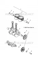 CRANKSHAFT AND PISTON