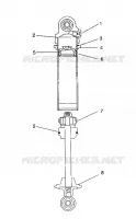 FOX SHOCK 440 XCR / 0931760 (4923022302028A)