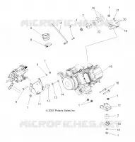 ENGINE, MOUNTING