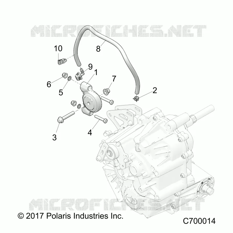 DRIVE TRAIN, MAIN GEARCASE MOUNTING