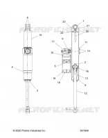 SUSPENSION, REAR SHOCK TRACK