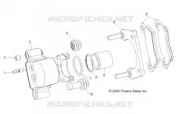 REAR BRAKE CALIPER