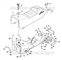SEAT   GAS TANK