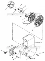 RECOIL STARTER XLT RMK 0960956, XLT SKS 0960556 AND EUROPEAN XLT SKS E96055 (4931813181D002)