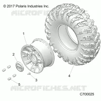 WHEELS, FRONT