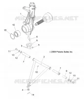 SUSPENSION, A-ARM AND STRUT MOUNTING