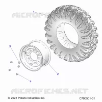 WHEELS, FRONT