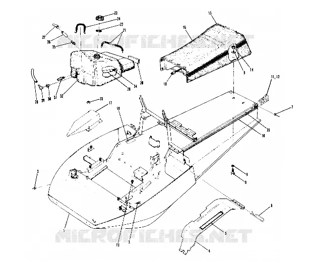 CHASSIS AND SEAT (4910931093002A)