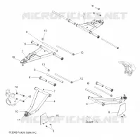 FRONT SUSPENSION CONTROL ARMS