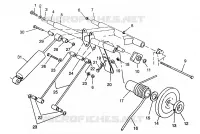 REAR TORQUE ARM TRAIL TOURING 0972262 AND  EUROPEAN TRAIL TOURING E972262 (4938313831C009)