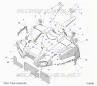 HOOD AND FRONT FASCIA