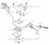 HANDLEBAR SPORT 400L W98BA38C (4947234723B006)