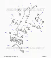 FUEL SYSTEM, RAIL, LINES AND THROTTLE BODY