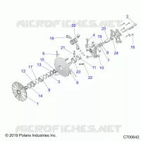 DRIVE TRAIN, PRIMARY CLUTCH