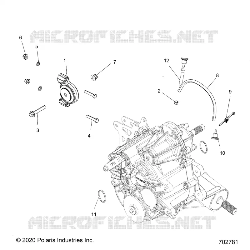 DRIVE TRAIN, MAIN GEARCASE MOUNTING