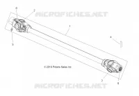 DRIVE TRAIN, PROP SHAFT, FRONT