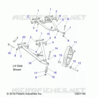 FRONT WISHBONES