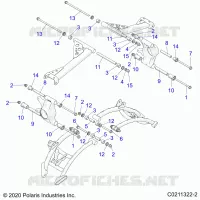 REAR SUSPENSION CONTROL ARM MOUNTING